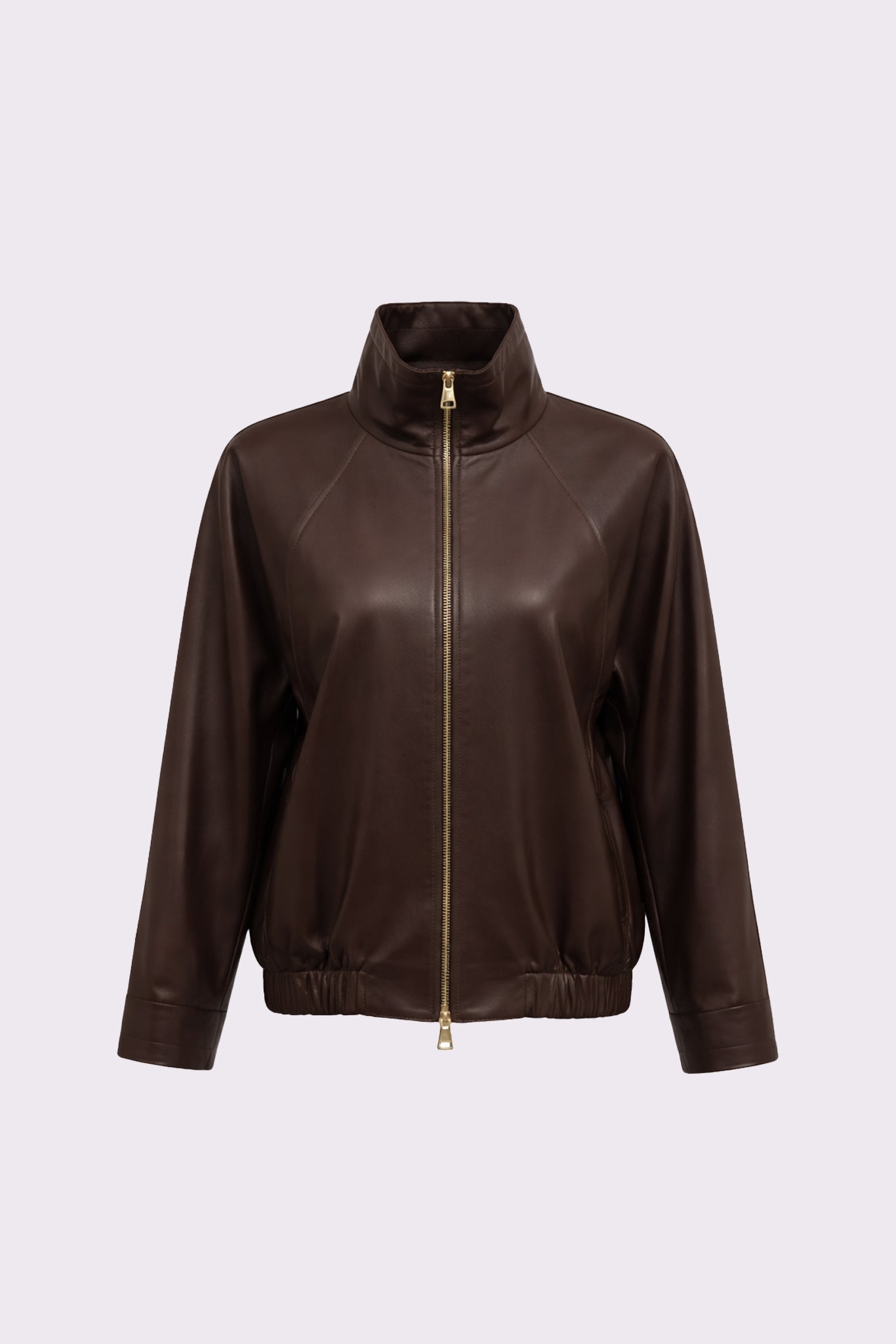 Noélie <br> Oversized Leather Jacket