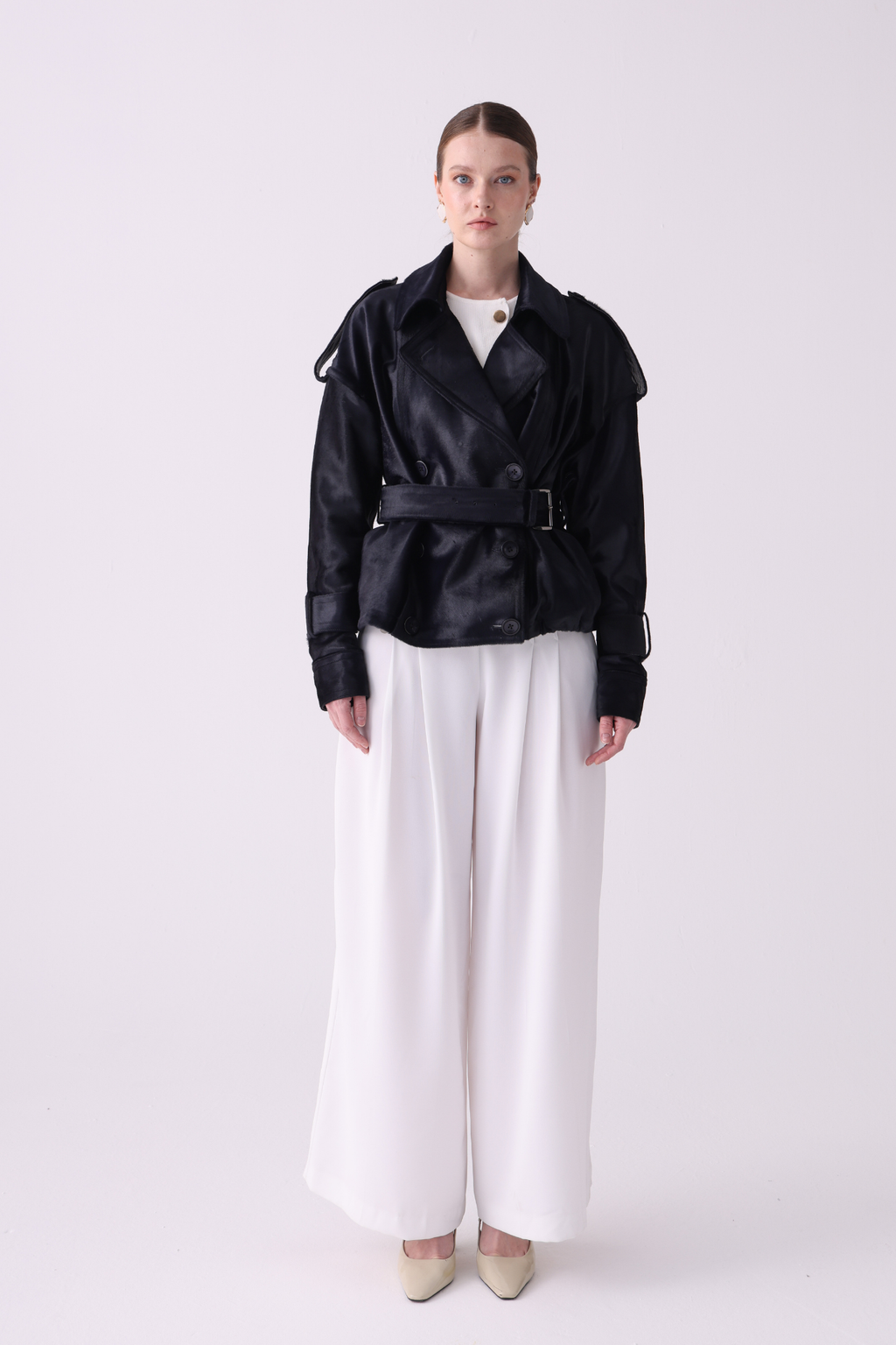 Baben Calf Leather Belted Jack