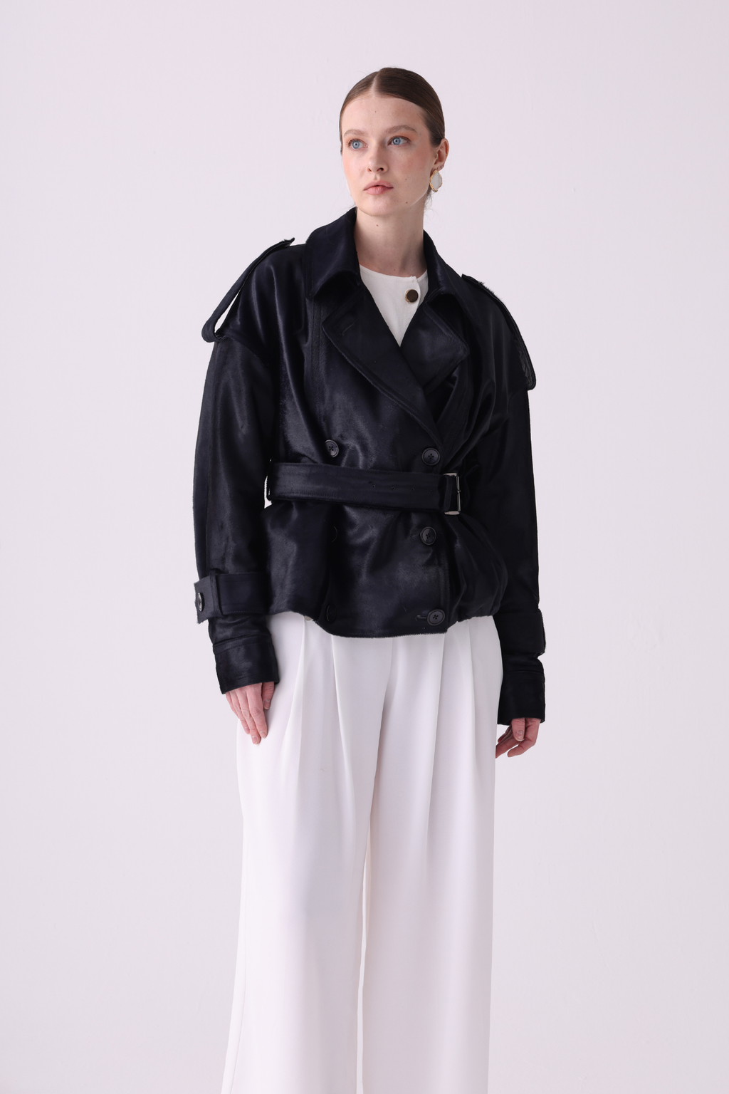 Baben Calf Leather Belted Jack