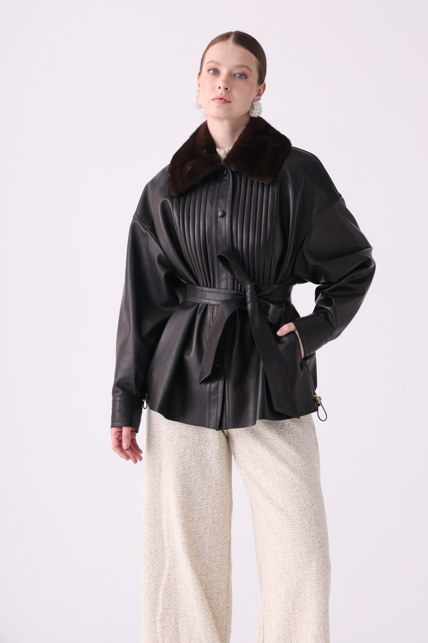 Pars Iconıc Leather Jacket