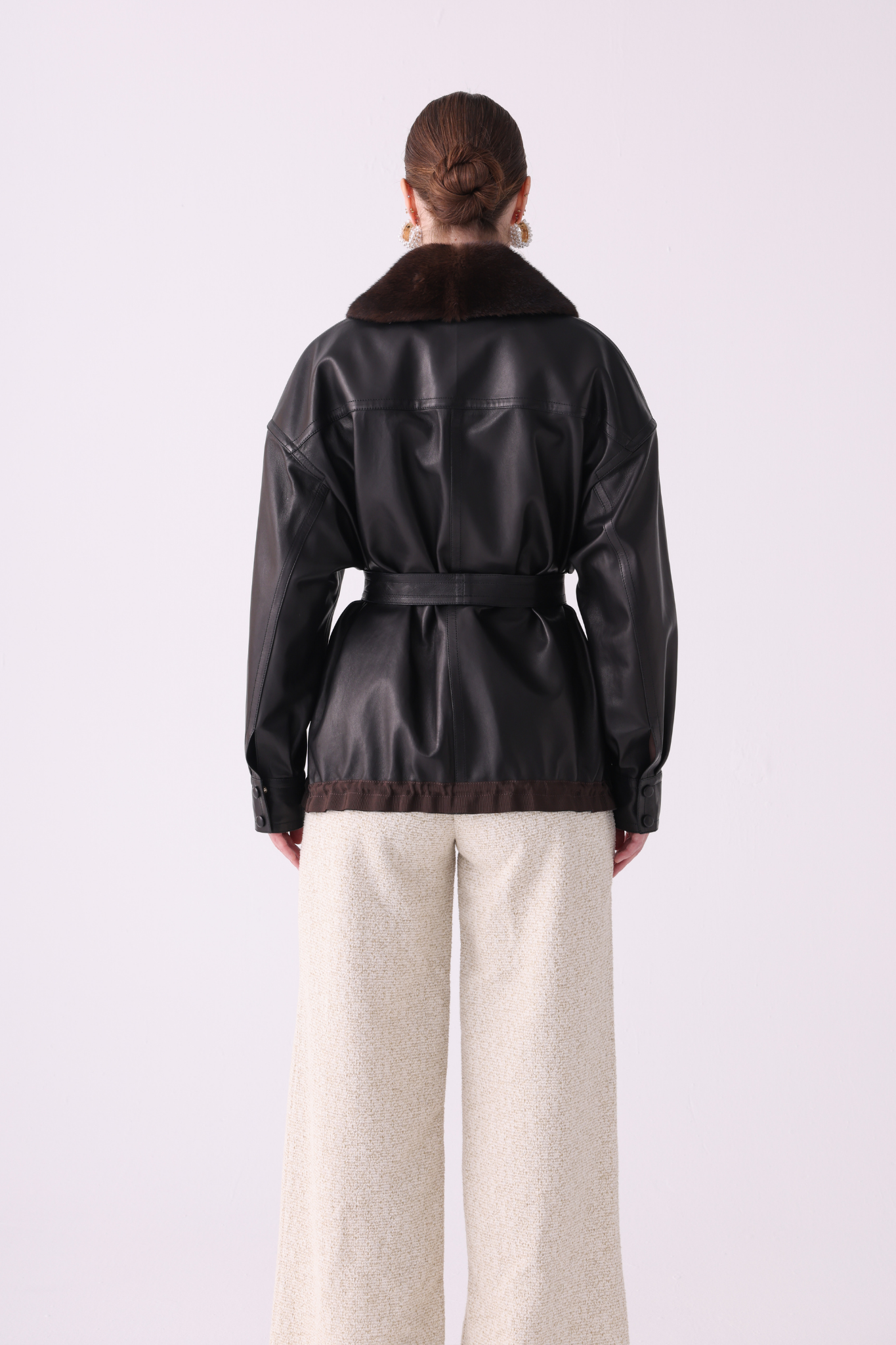 Pars <br> Iconıc Leather Jacket