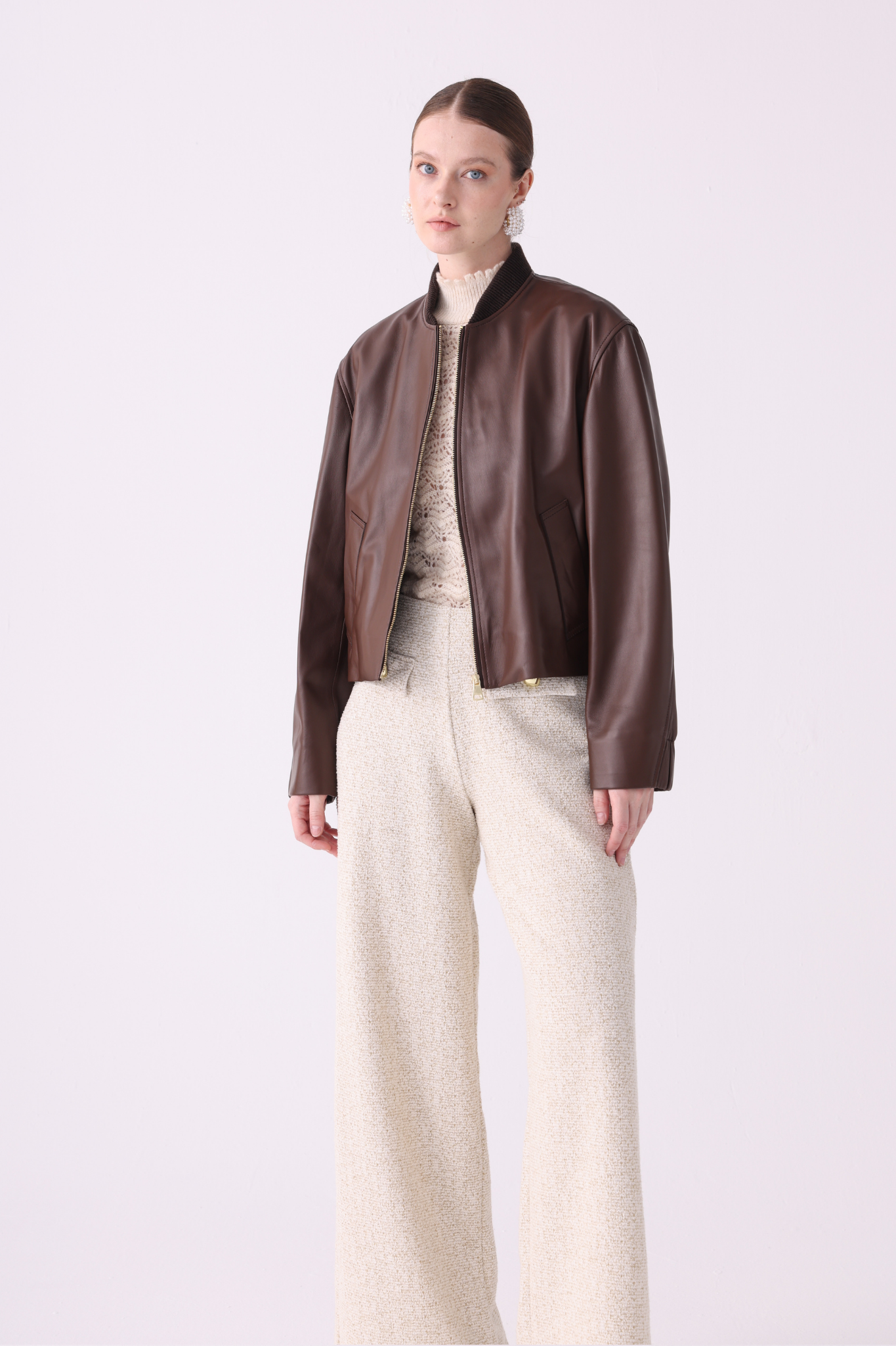 Sol <br> Leather Jacket