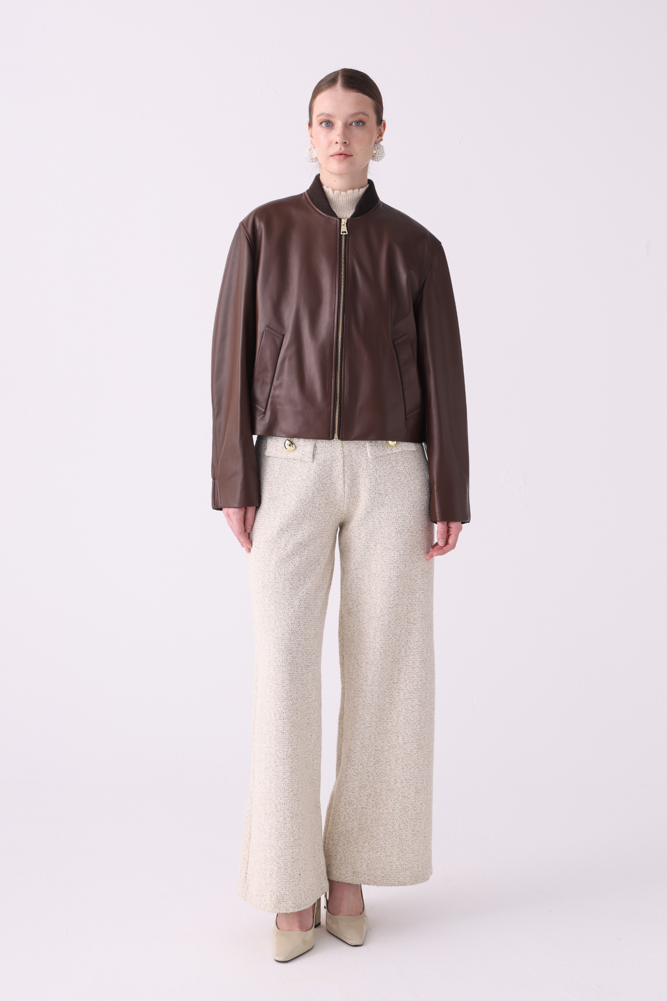 Sol <br> Leather Jacket