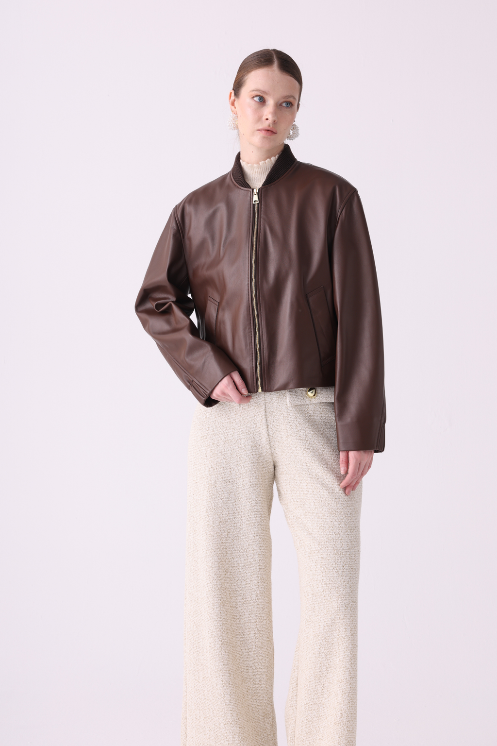 Sol <br> Leather Jacket