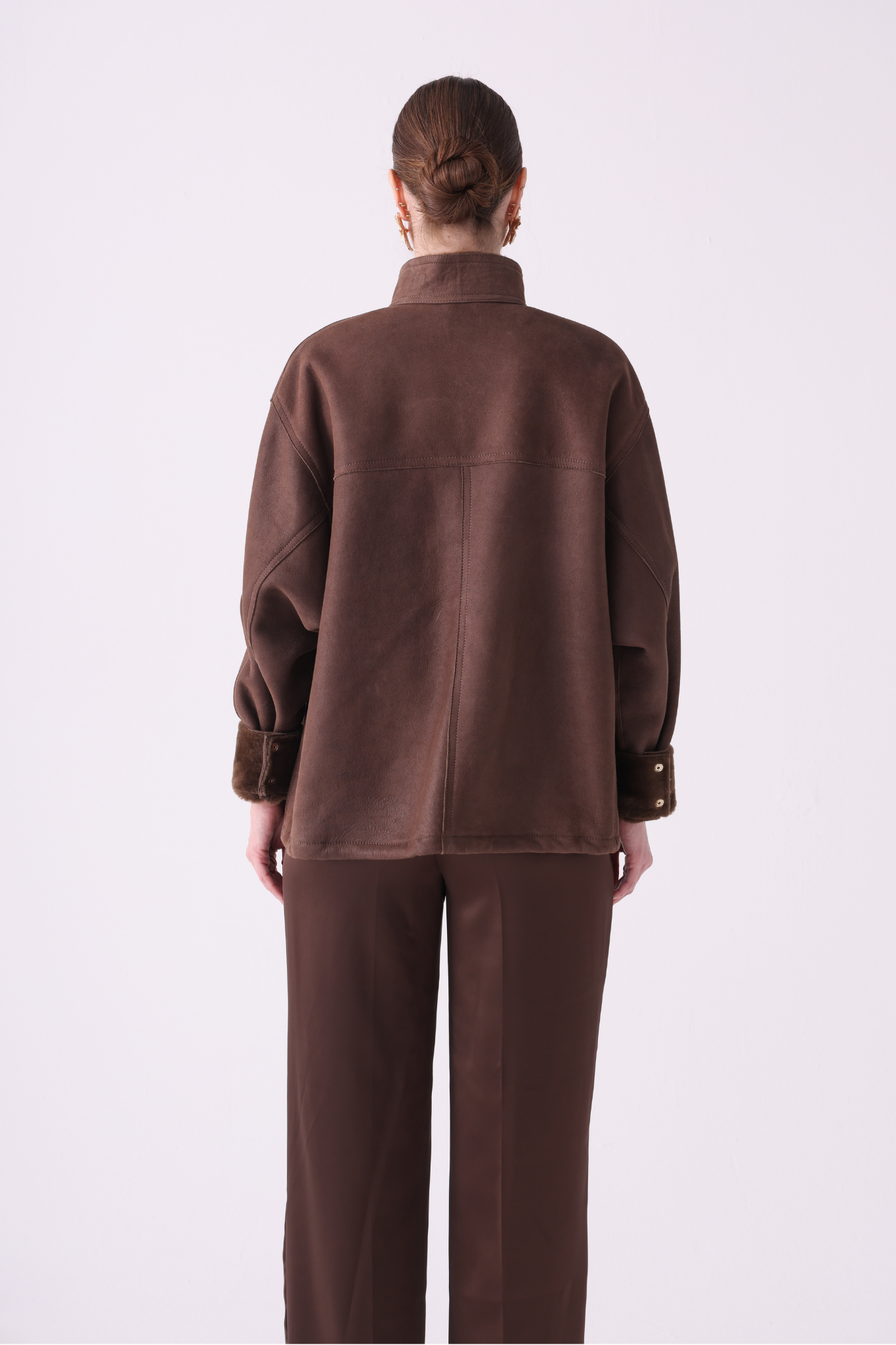 Quies <br> Relaxed-Fit Shearling Jacket