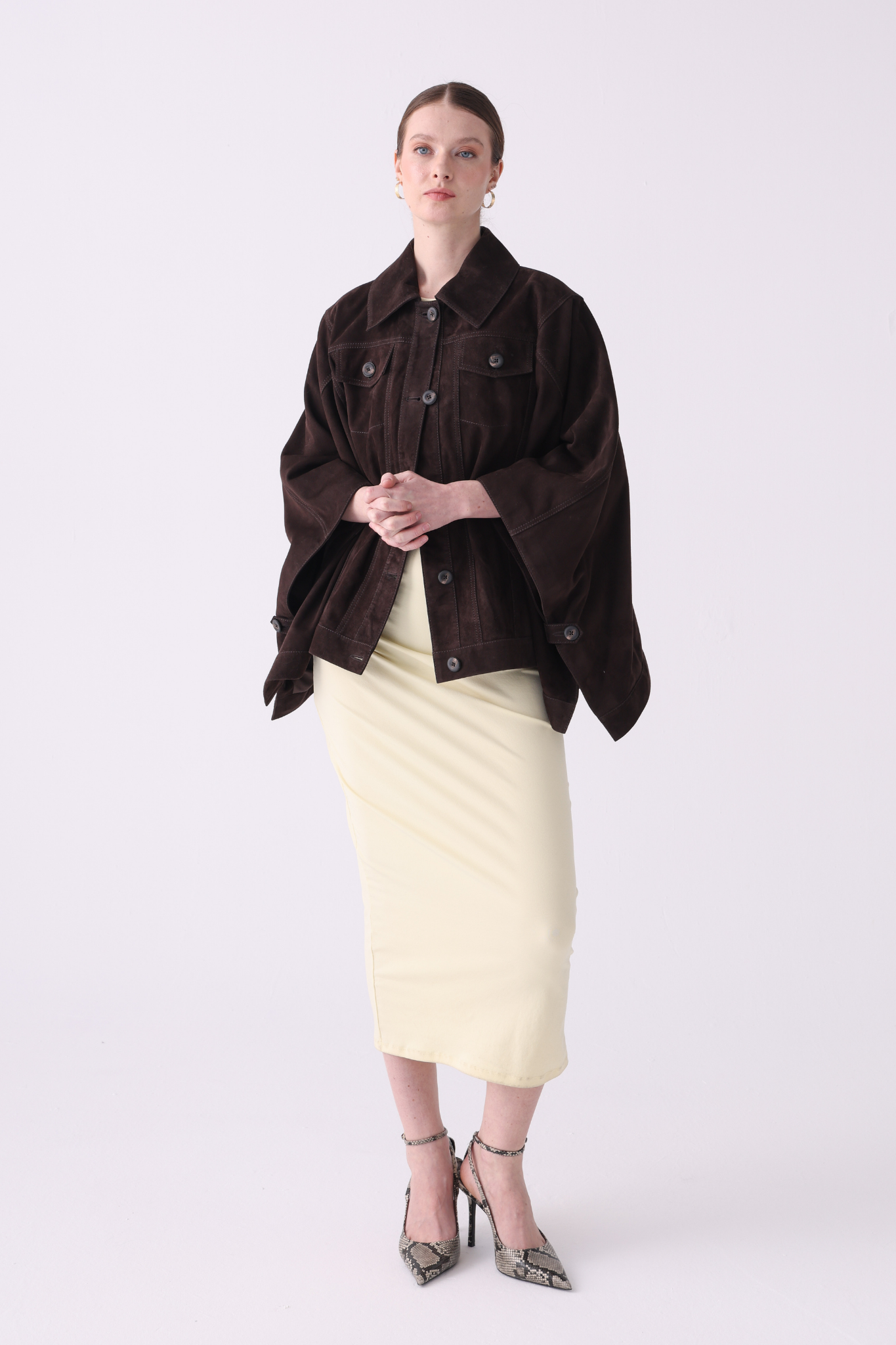 Batwing <br> Suede Jacket