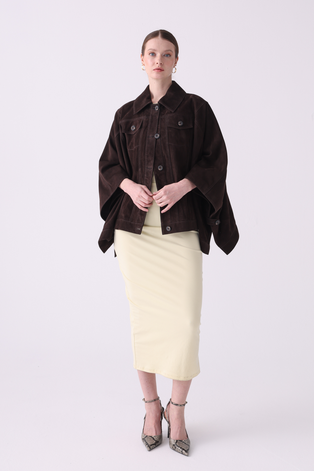 Batwing <br> Suede Jacket