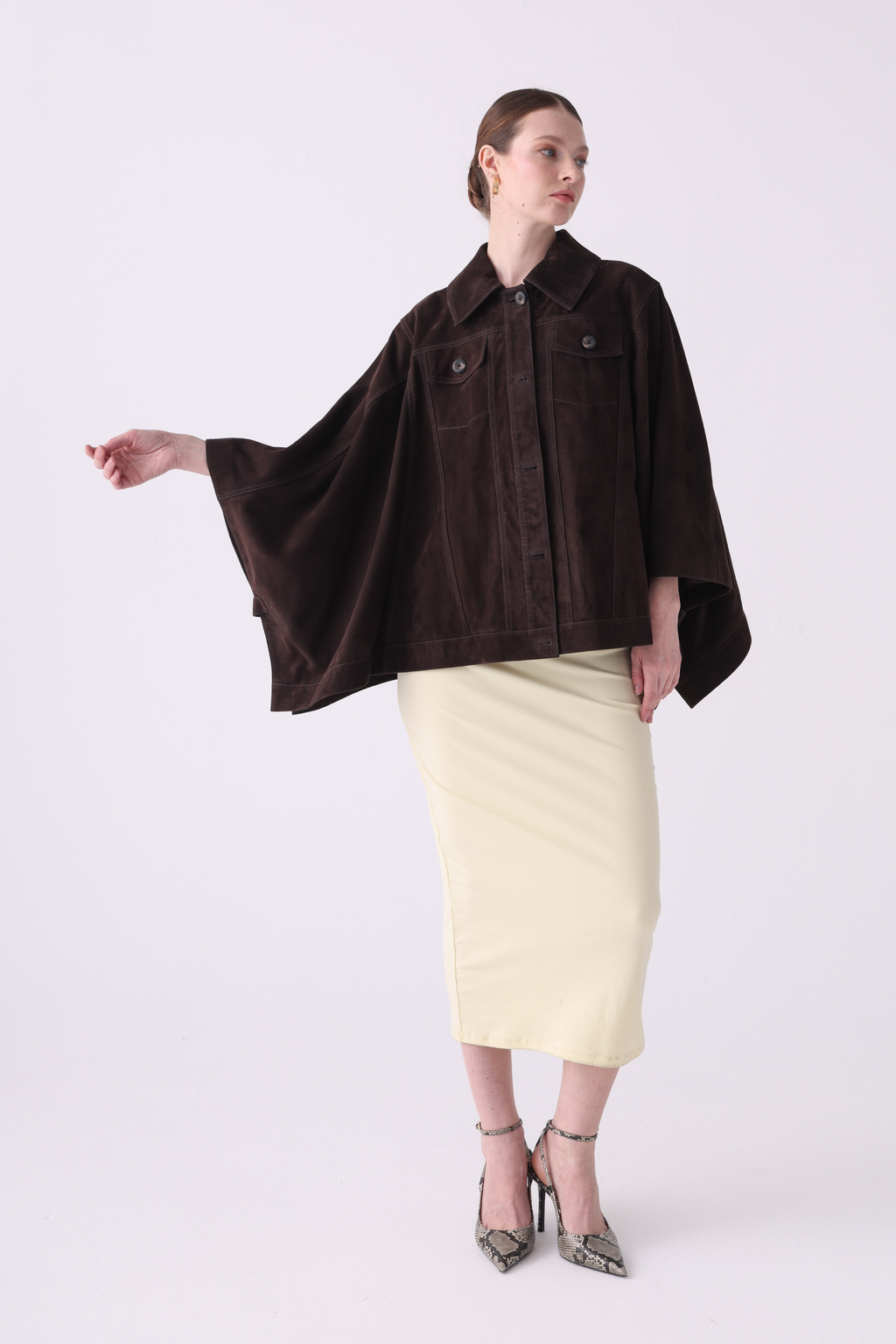 Batwing <br> Suede Jacket