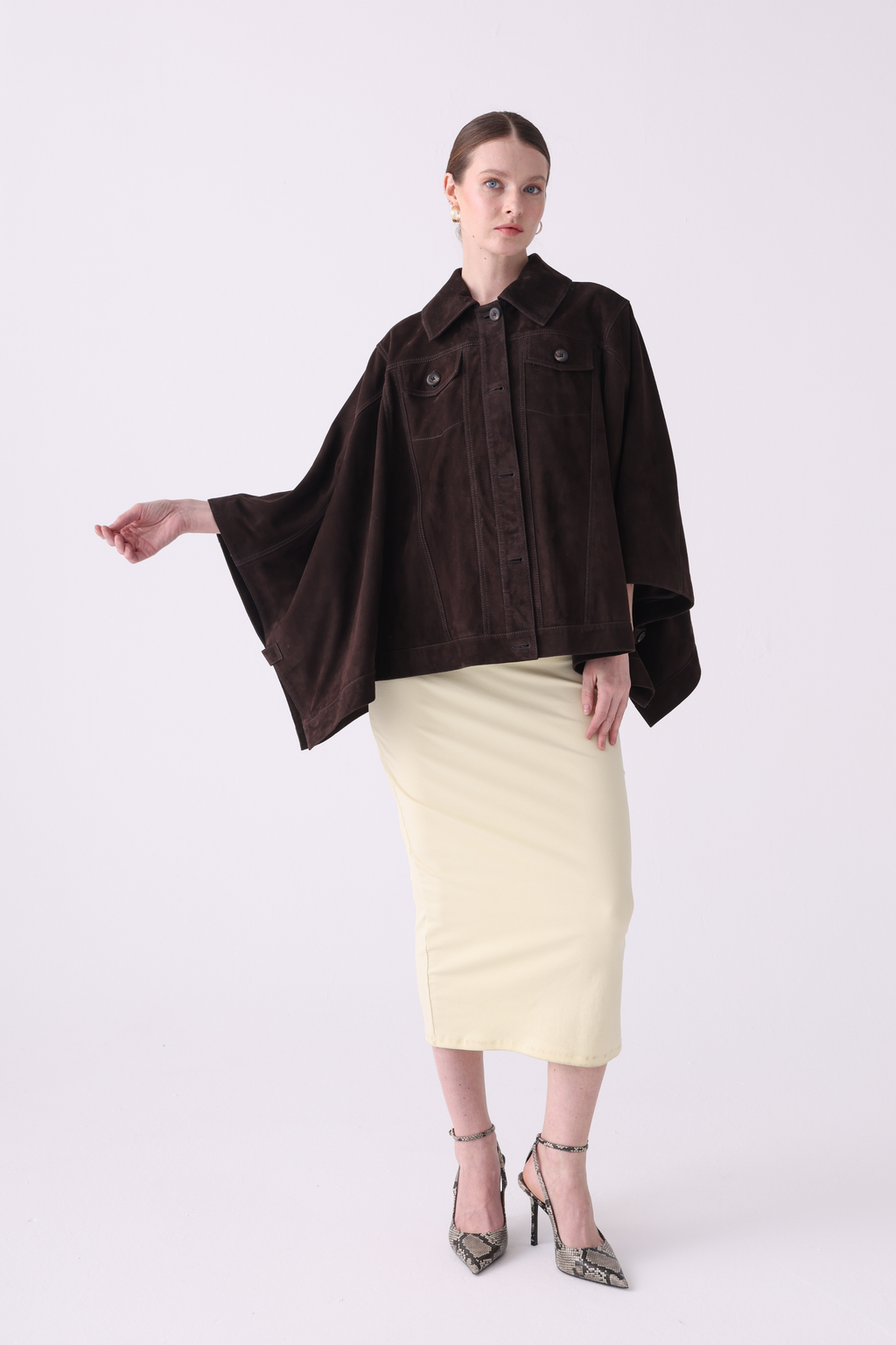 Batwing <br> Suede Jacket