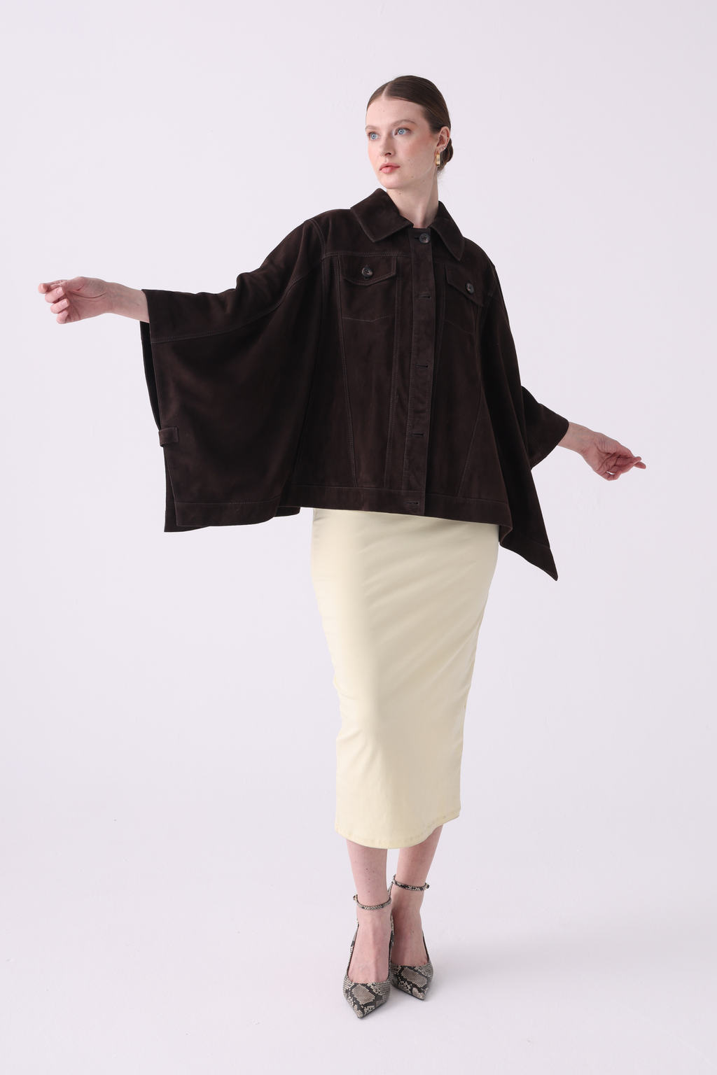 Batwing <br> Suede Jacket