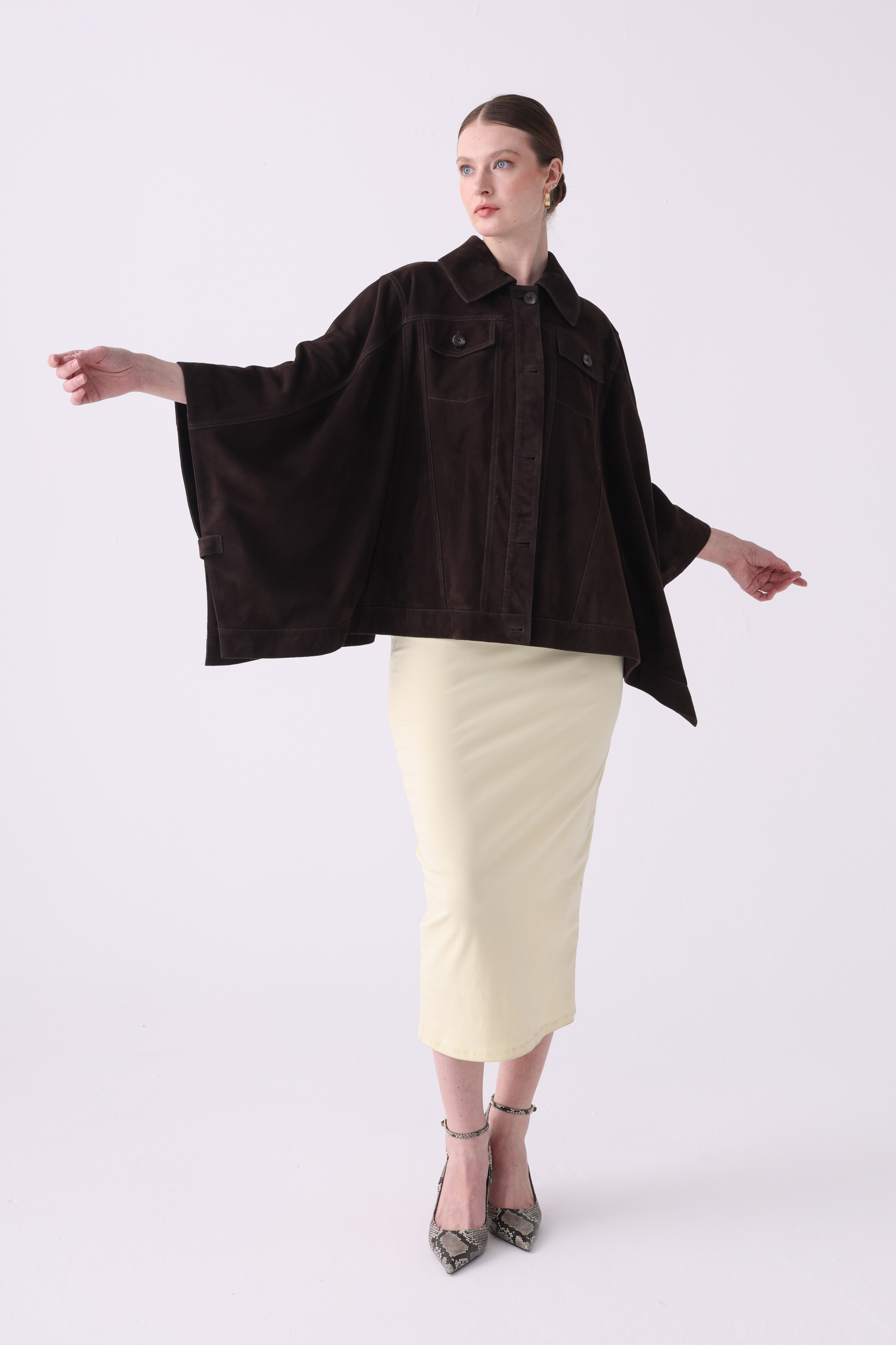 Batwing <br> Suede Jacket