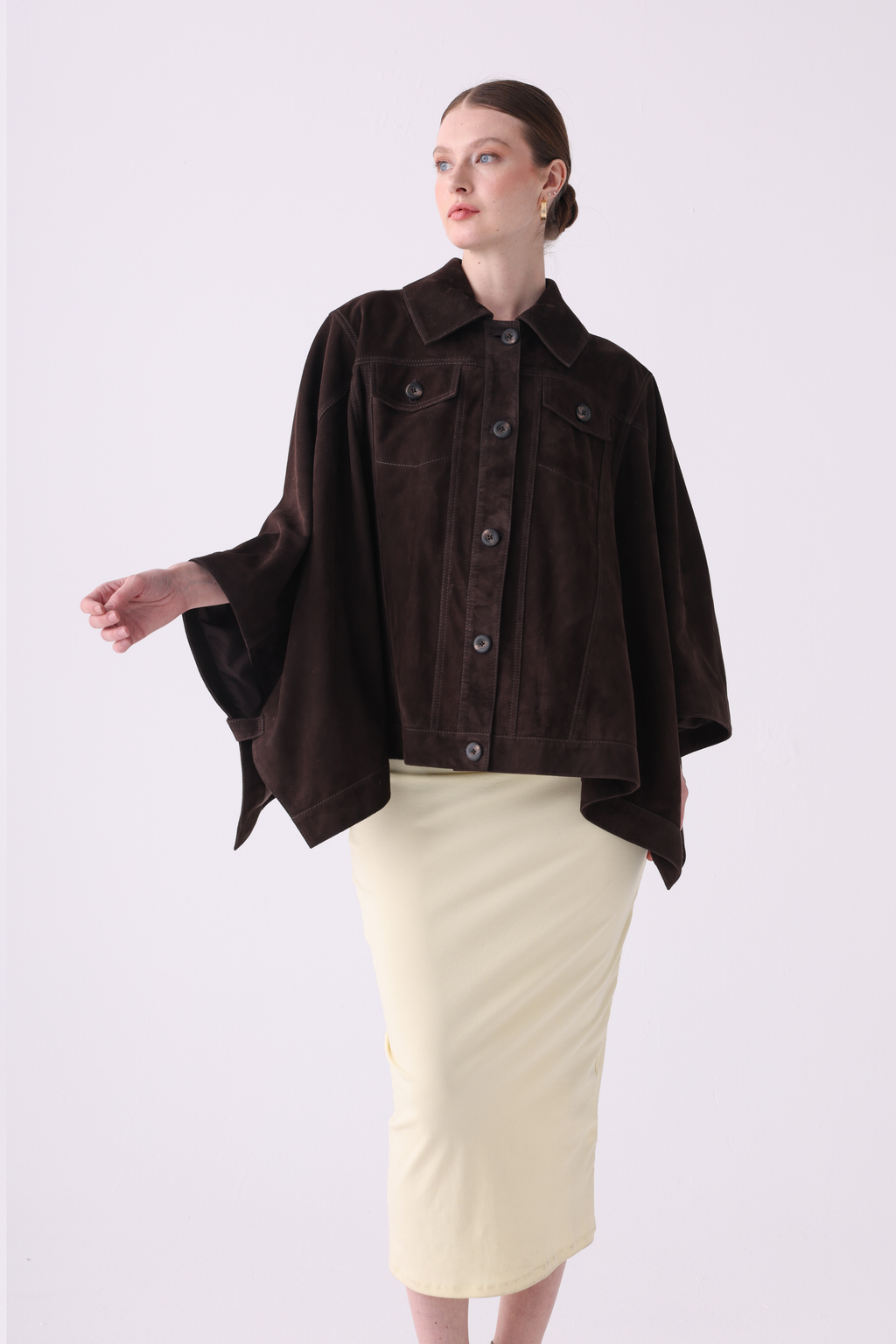Batwing <br> Suede Jacket