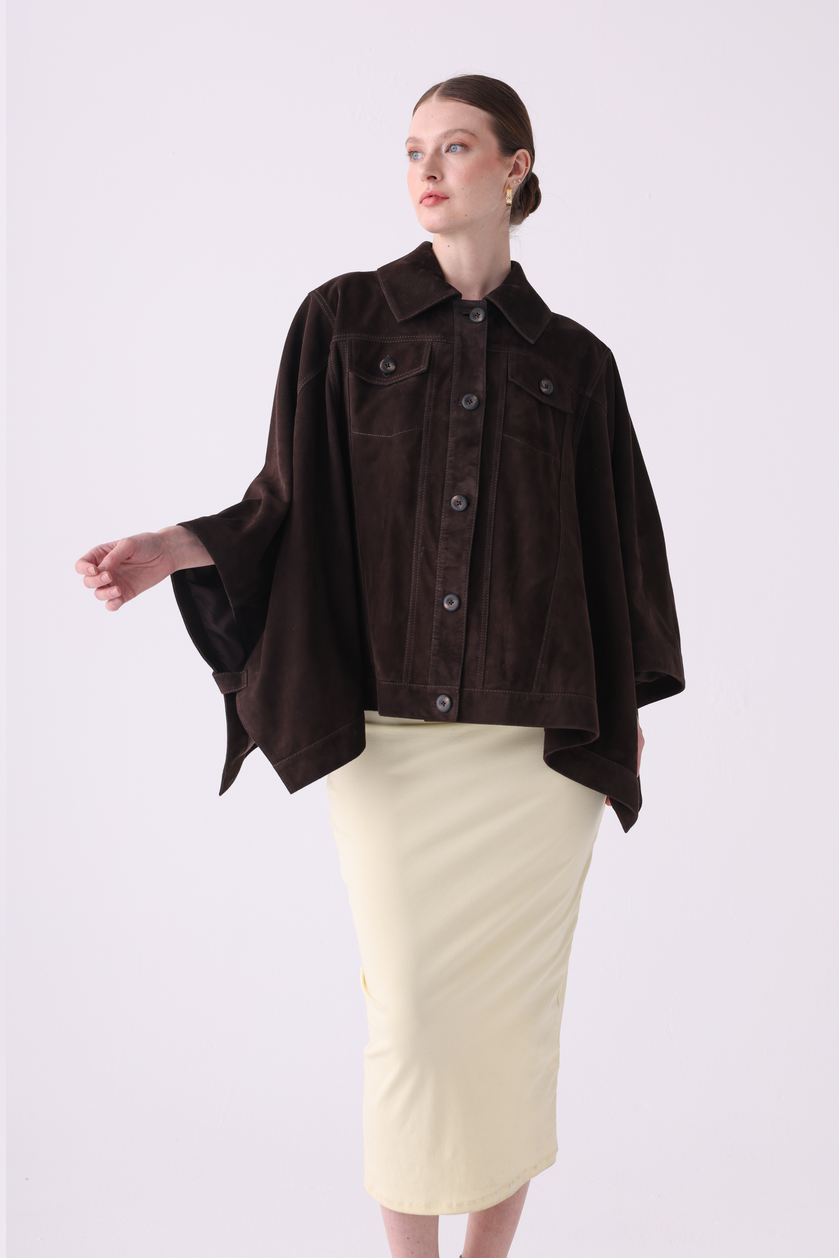 Batwing <br> Suede Jacket