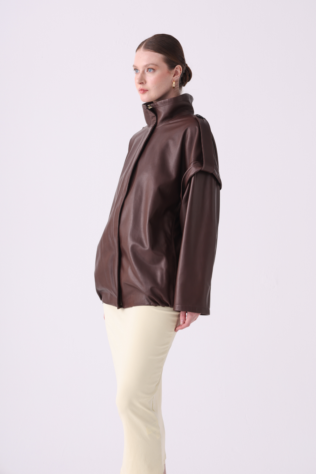 Ella <br> Leather Jacket