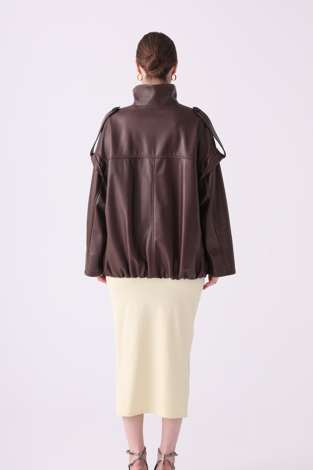 Ella <br> Leather Jacket