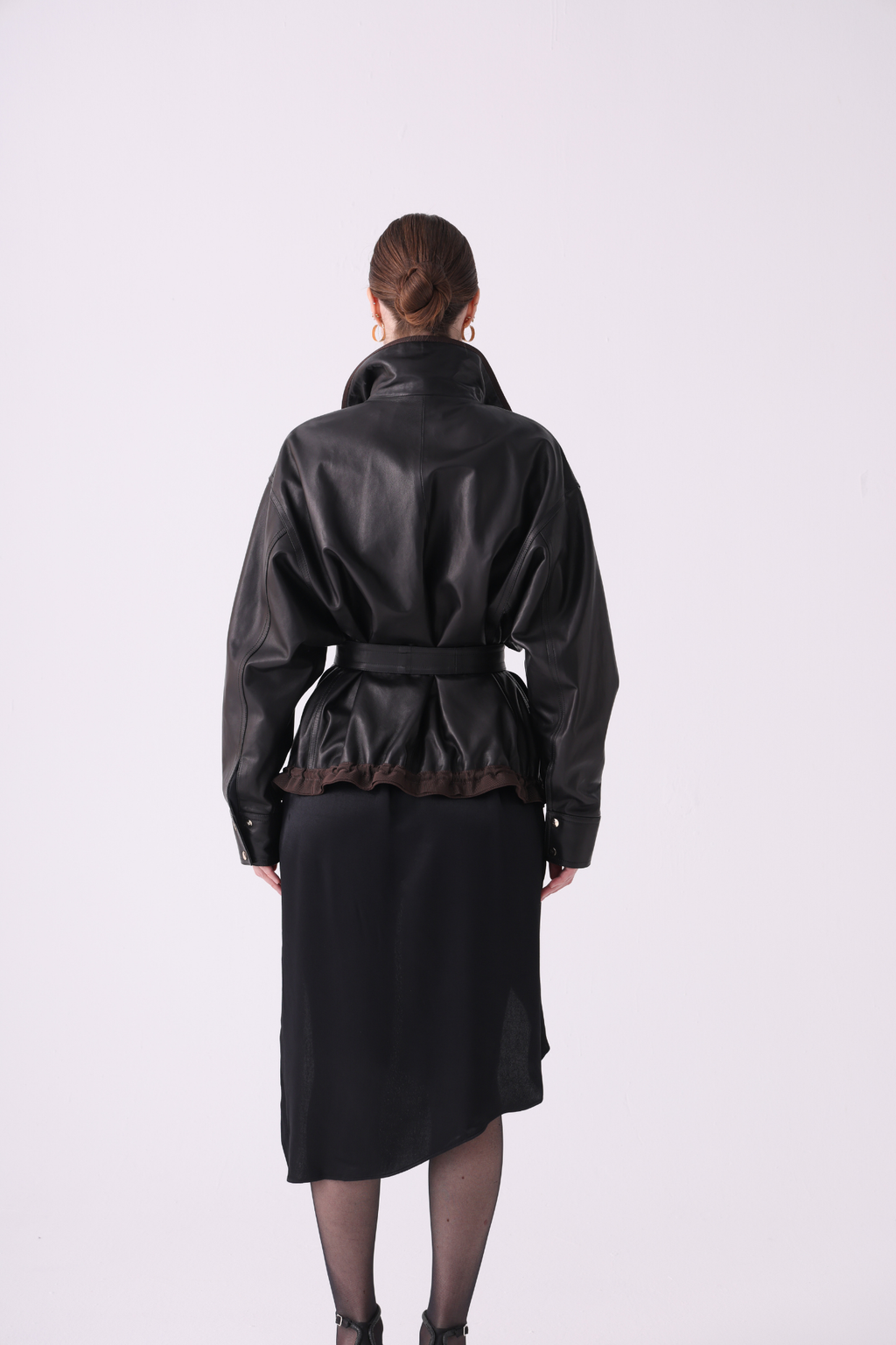 Hesy Relaxed Leather Jacket