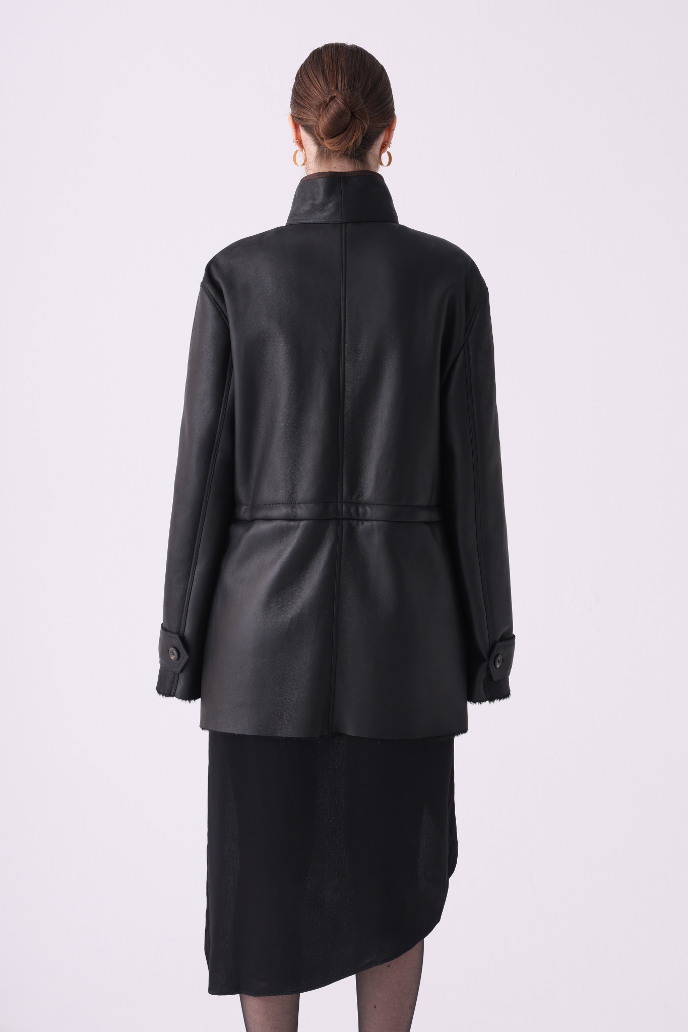 Lume <br> Mid-Length Shearling Jacket