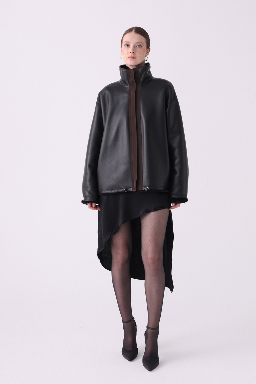 Elma <br> Reversible Shearling Jacket