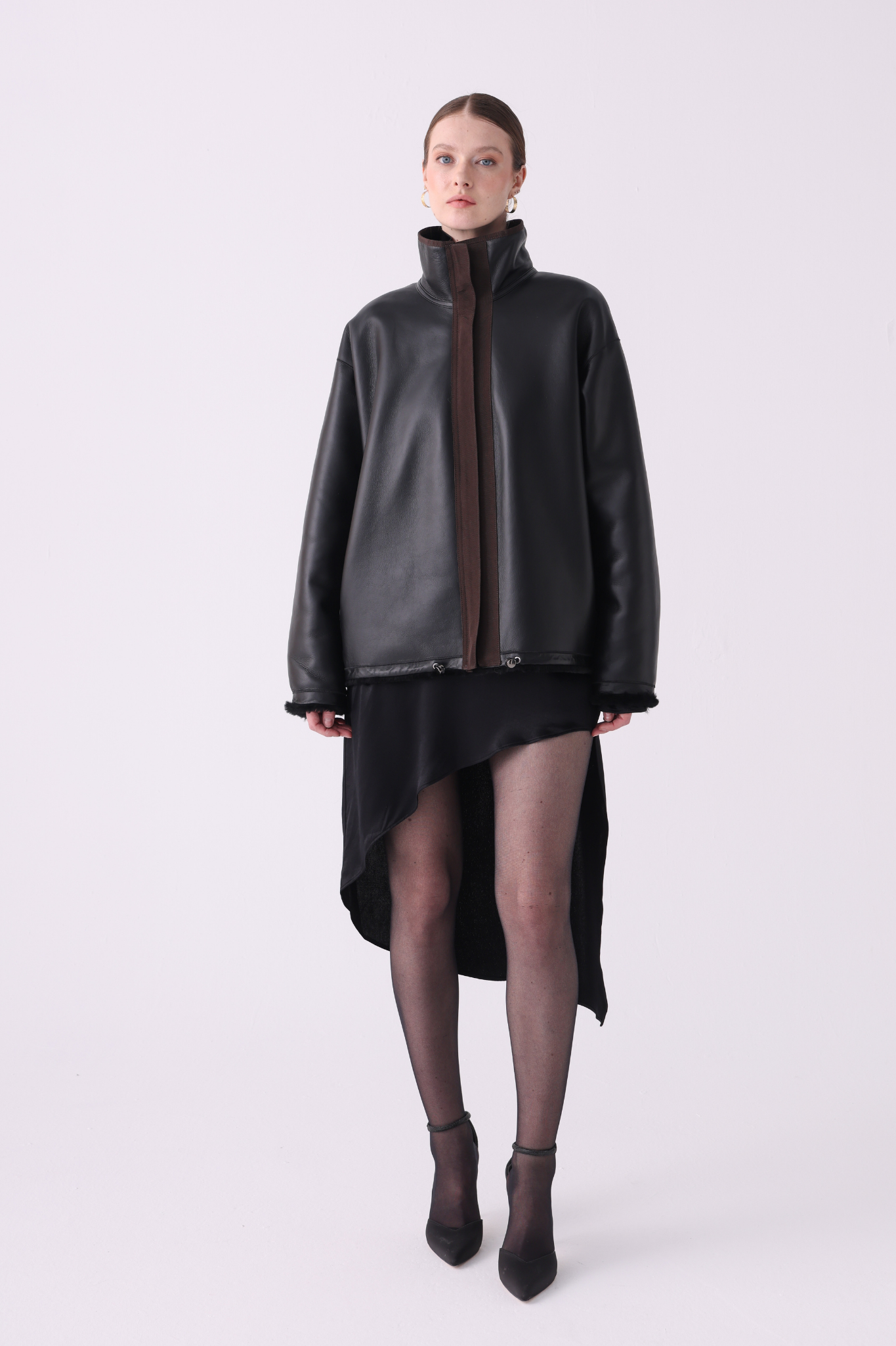 Elma <br> Reversible Shearling Jacket