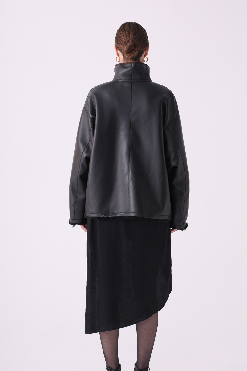 Elma <br> Reversible Shearling Jacket