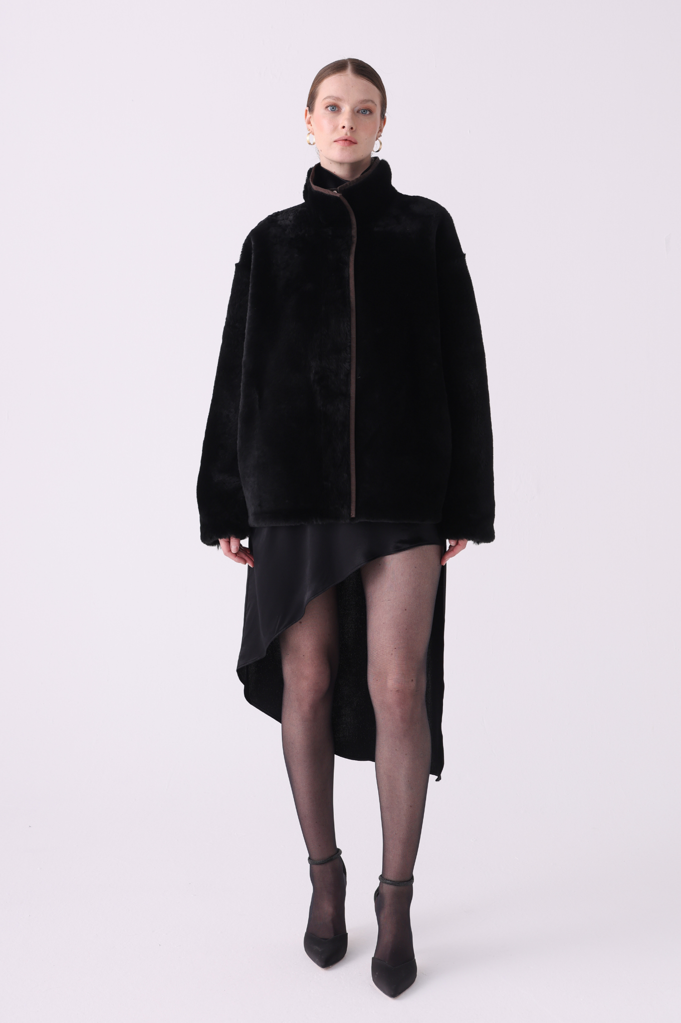 Elma <br> Reversible Shearling Jacket