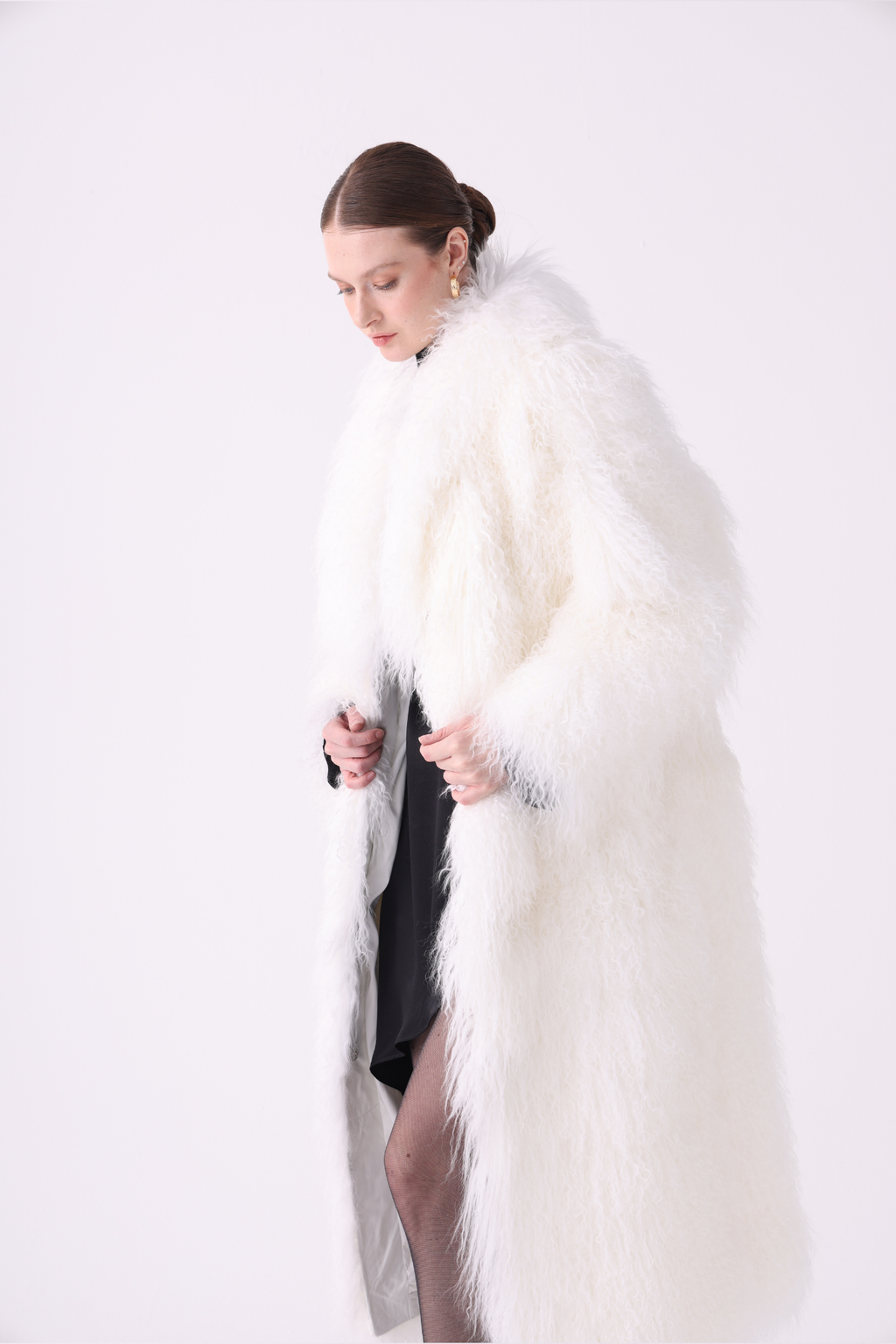 Eira <br> Tibetan Long Shearling Coat