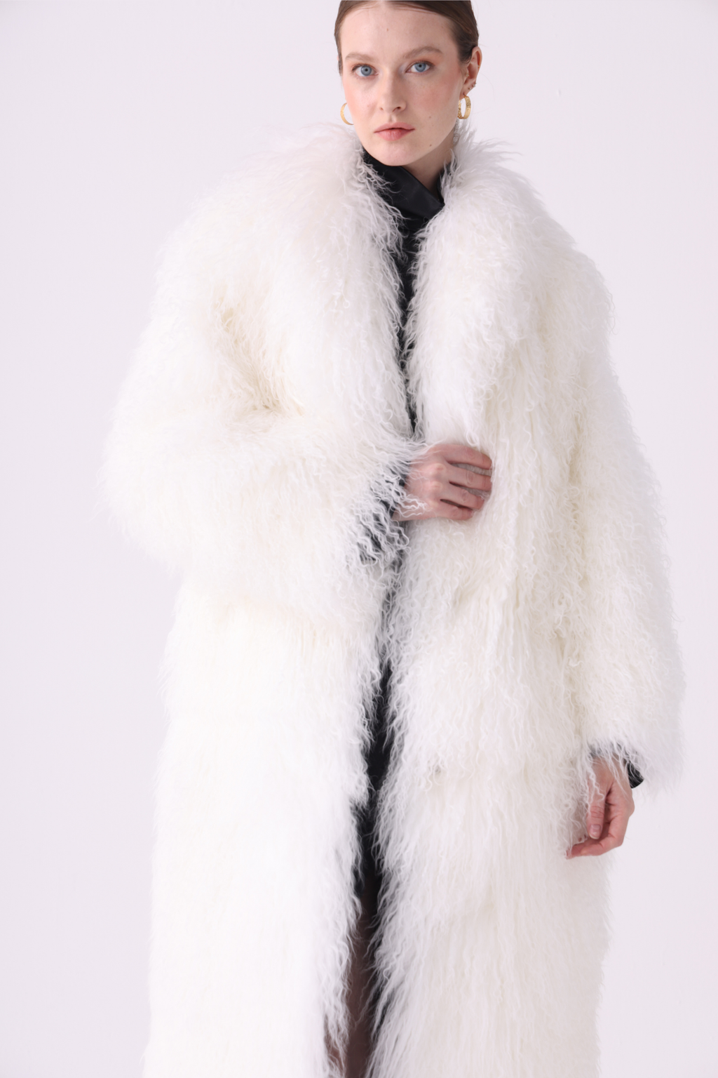Eira <br> Tibetan Long Shearling Coat