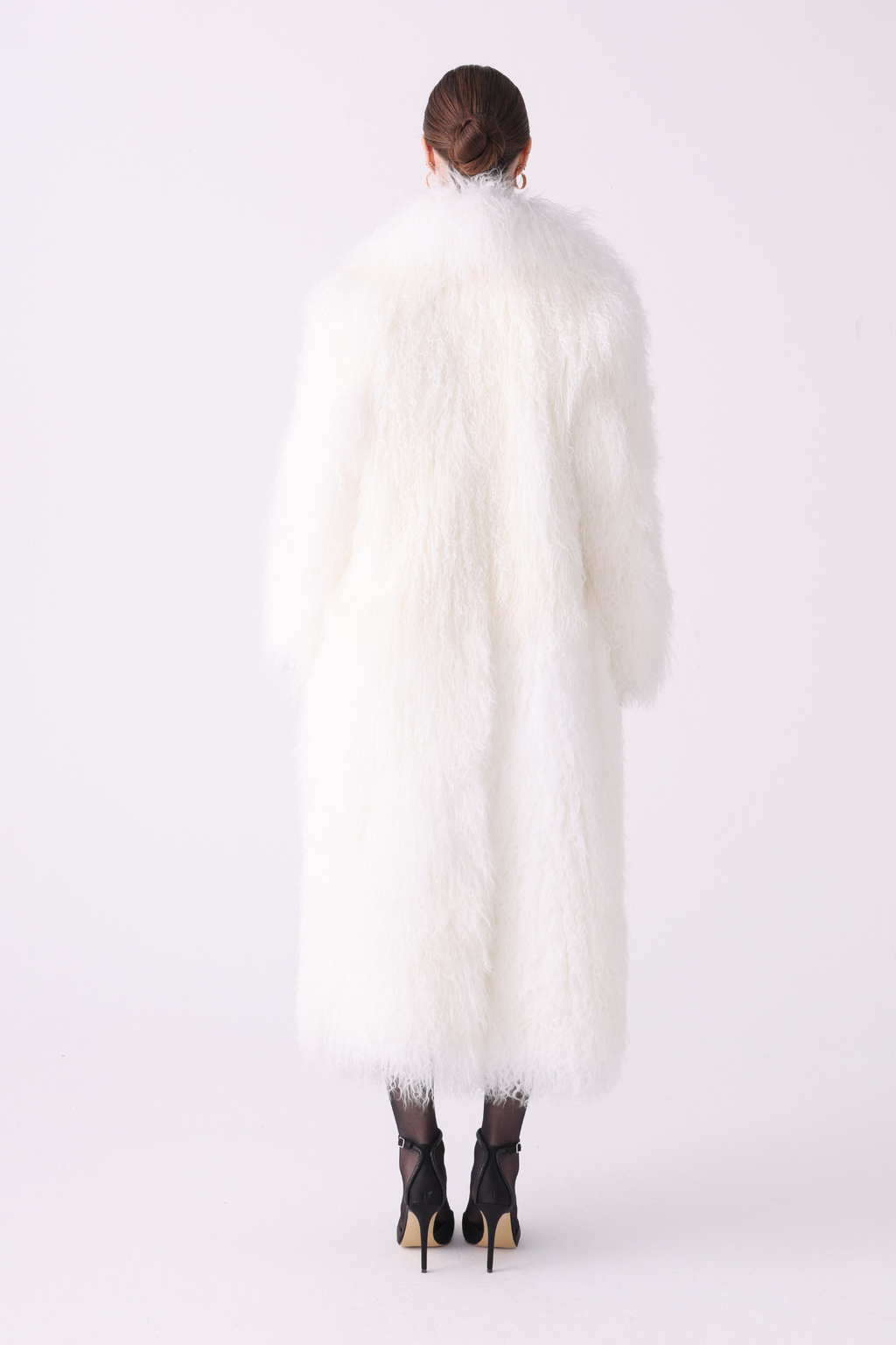 Eira <br> Tibetan Long Shearling Coat