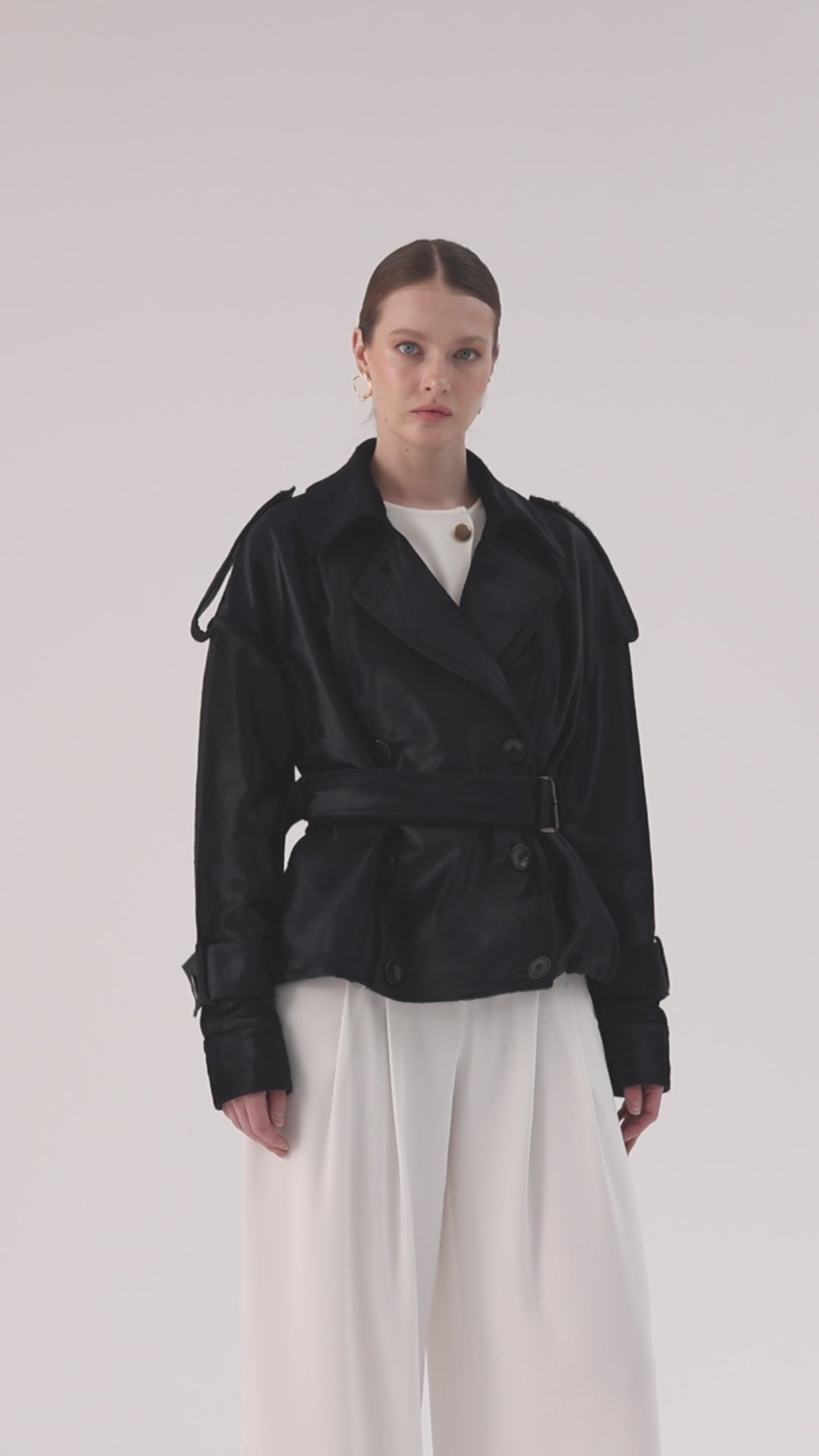 Baben <br> Calf Leather Belted Jack