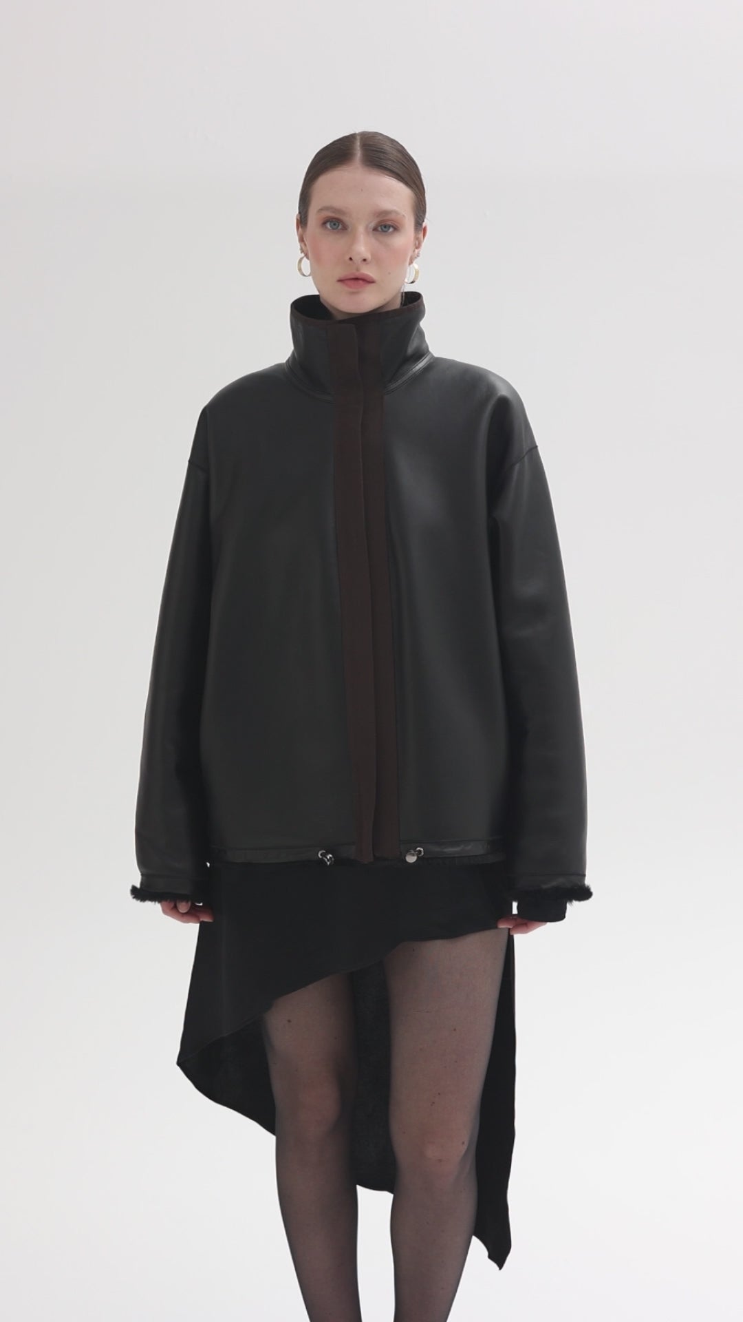 Elma <br> Reversible Shearling Jacket